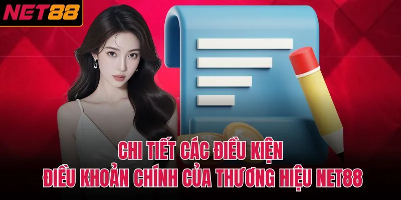 Chi tiết các điều kiện điều khoản chính của thương hiệu NET88