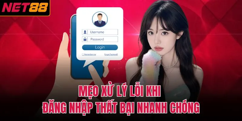 Mẹo xử lý lỗi khi đăng nhập thất bại nhanh chóng